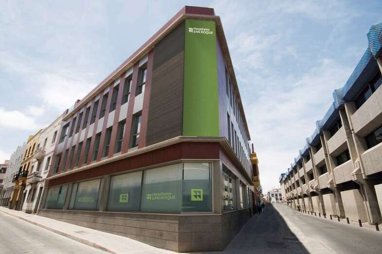 Fachada Hospital San Roque (Foto TA)